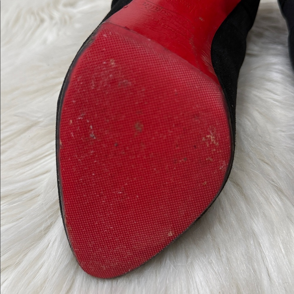 CHRISTIAN LOUBOUTIN Suede Booties - Picture 15 of 16
